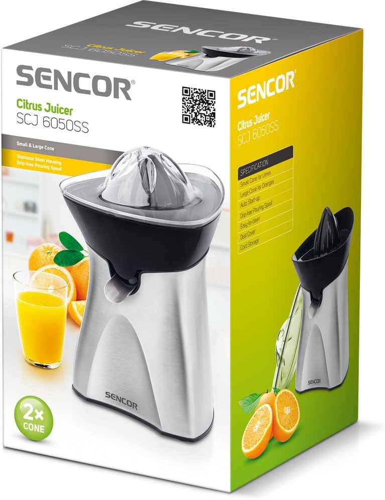 Sencor SCJ 6050SS Citrus Juicer Stainless Steel (SCJ40032484)