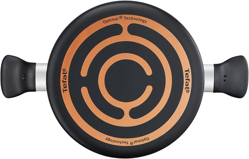 Tefal Super Cook 28cm Sauté Pan with Lid Non-Stick Aluminum