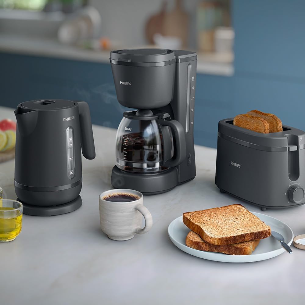 Philips 1000 Series Drip coffee maker 10 Cups,1000W, keep warm function- HD7430/90