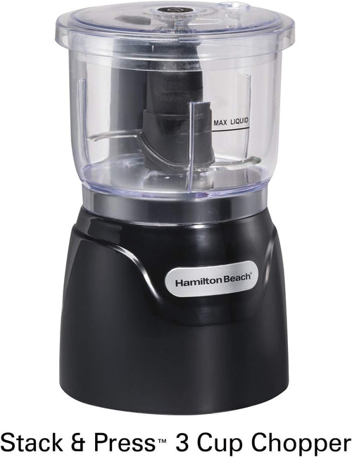 Hamilton Beach Stack & Press 3 Cup Chopper