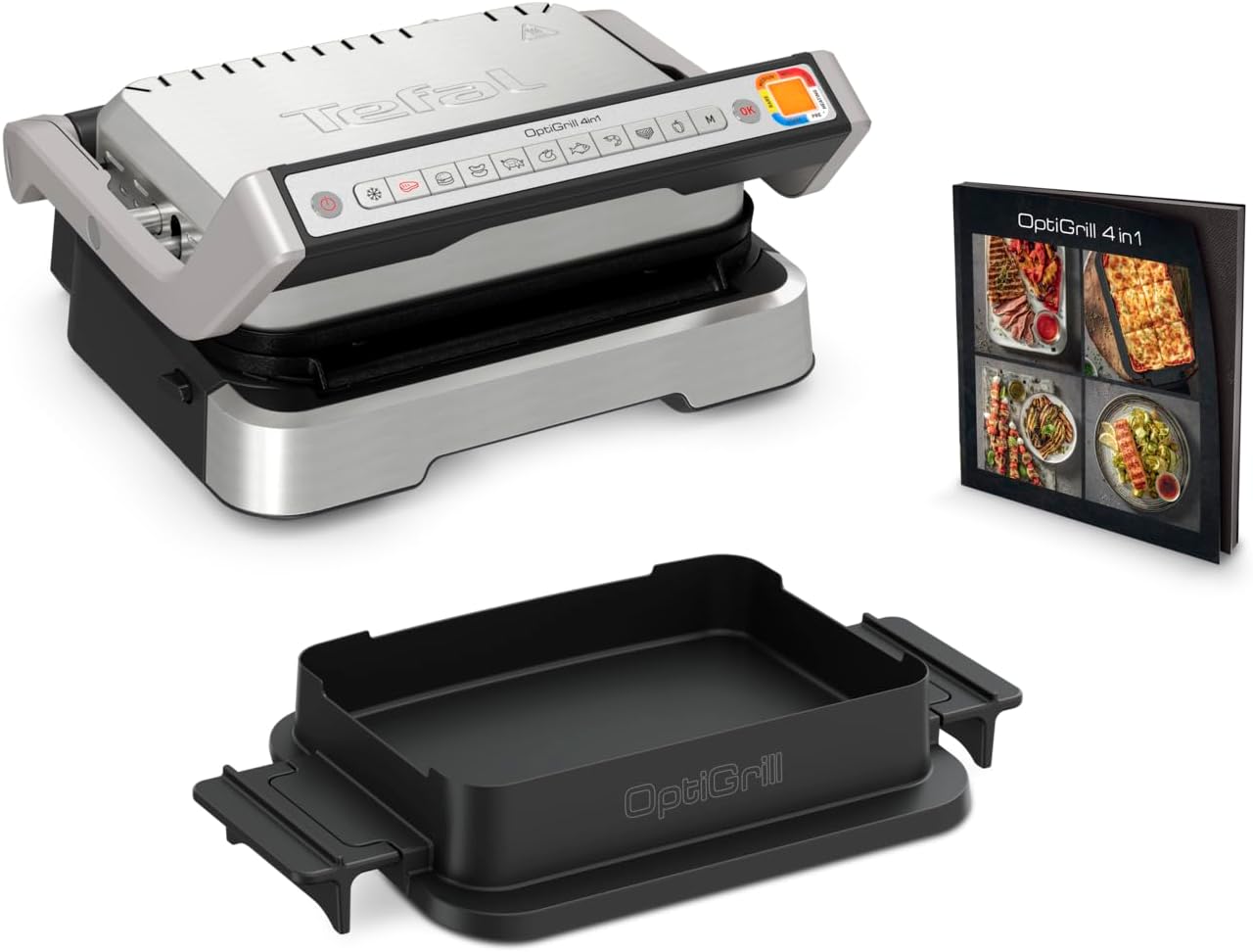 OptiGrill 2‑in‑1 XL Electric Grill