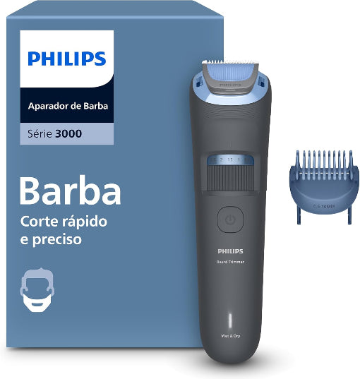 Philips Beard Trimmer Series 3000 - Lift & Trim - 60 Min Runtime