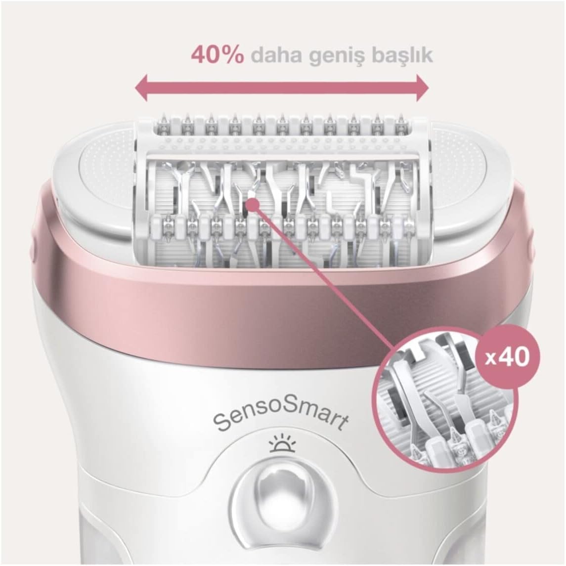 Braun Silk-épil 9 S9-720 Epilator Rose Gold