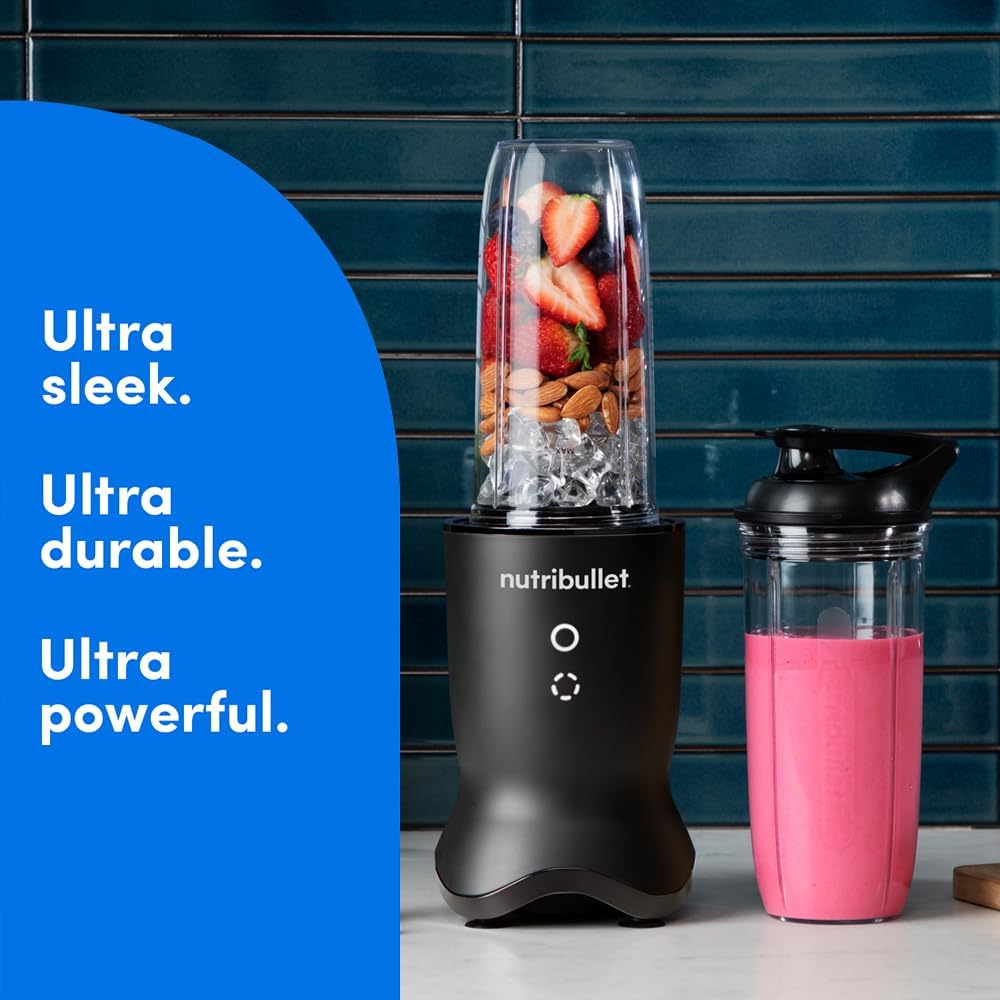 Nutribullet Ultra 1000W High-Speed Blender, Multi-Functional, Quiet Motion