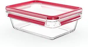 Tefal MasterSeal Glass Food Container 1.3L Rectangular Oven Safe Casserole