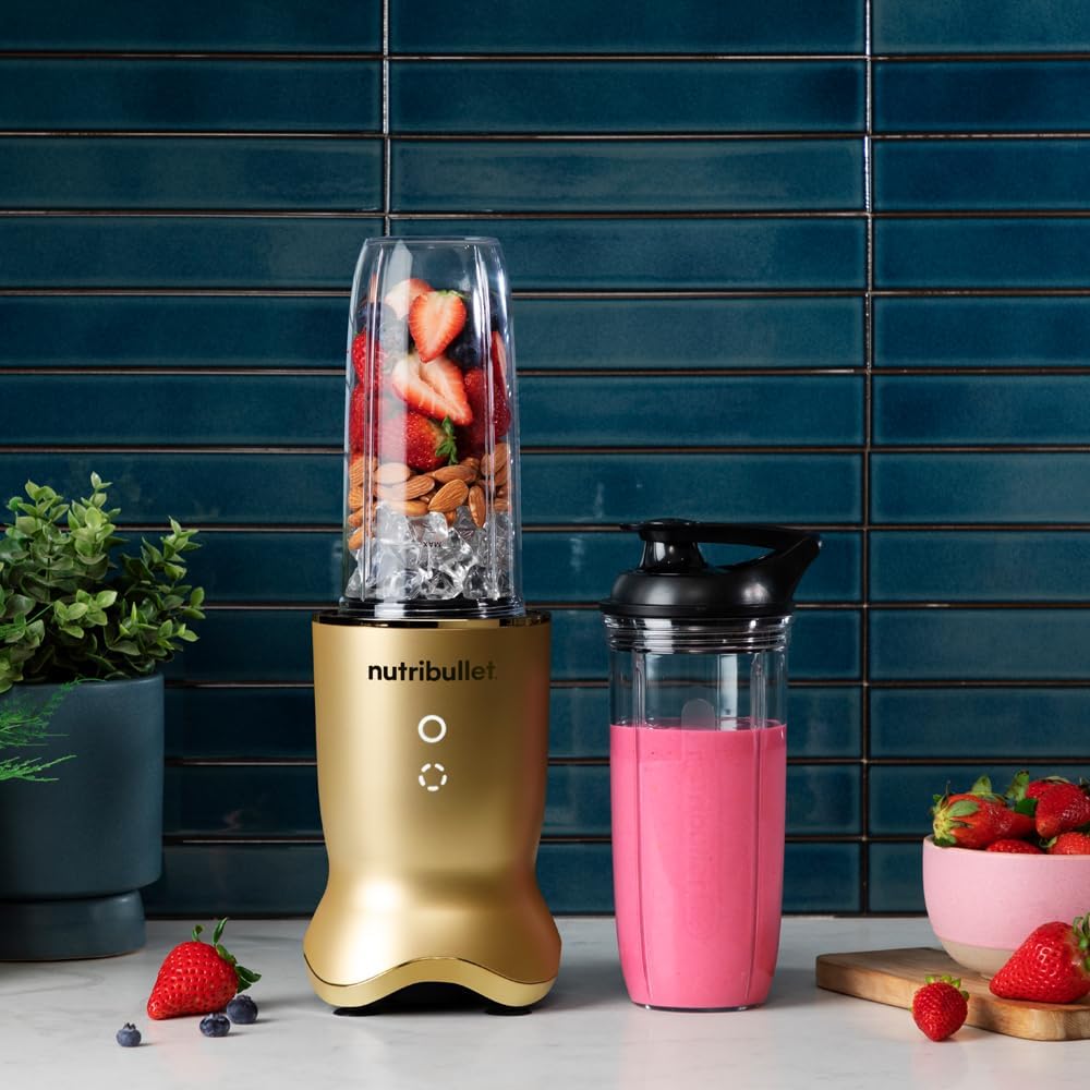Nutribullet Ultra 1000W Blender Gold Quiet & Powerful