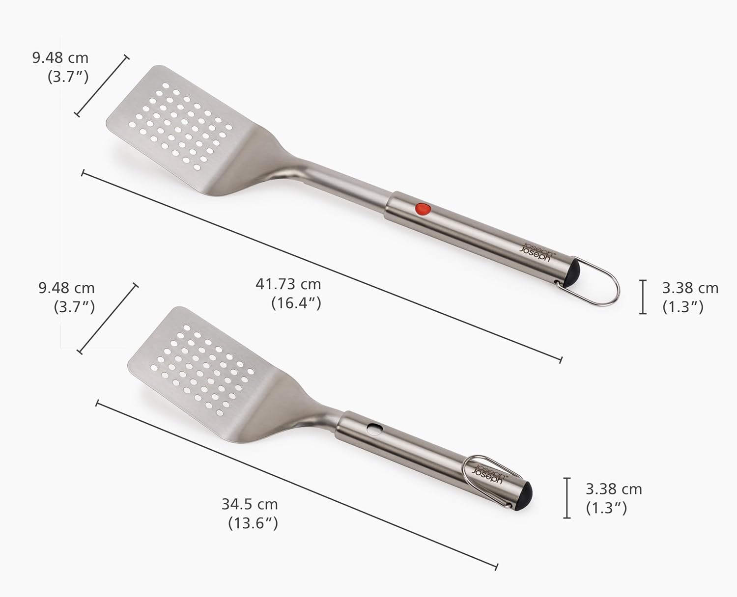 Joseph Joseph GrillOut 3-Piece Stainless Steel BBQ Tool Set