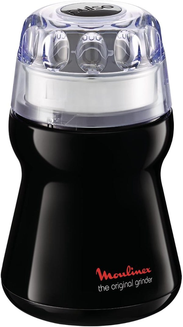 Moulinex Coffee and Spice Grinder 180W Stainless Steel Blades Black