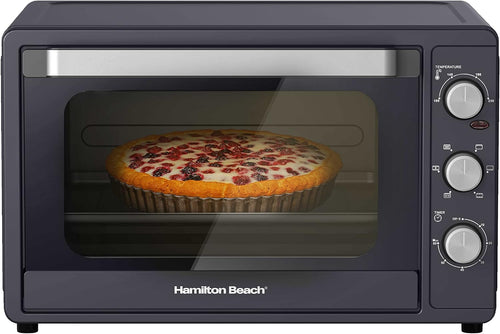Hamilton Beach 55L Convection Oven with Rotisserie – Oyster Grey (2200W)