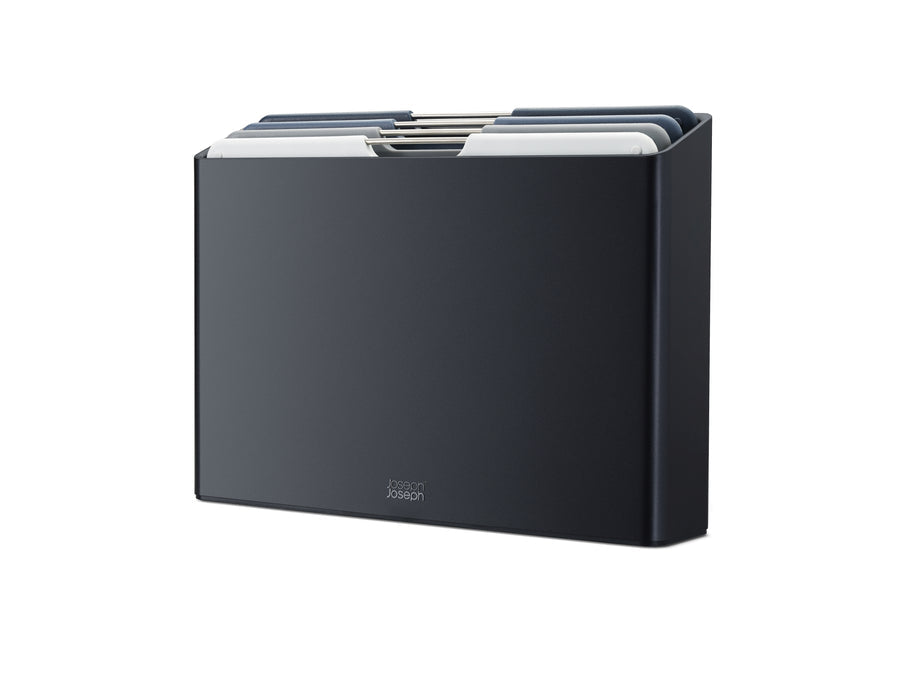 Joseph Joseph Folio 4-Piece Colour Coded Cutting Board Set Graphite