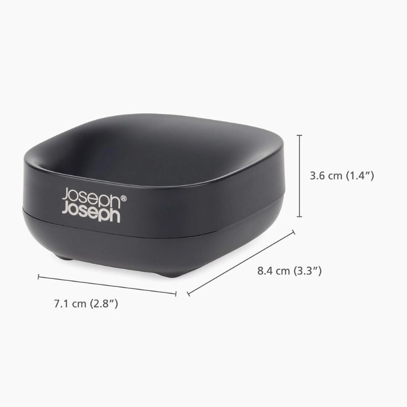 Joseph Joseph Slim Compact Soap Dish Matt Black