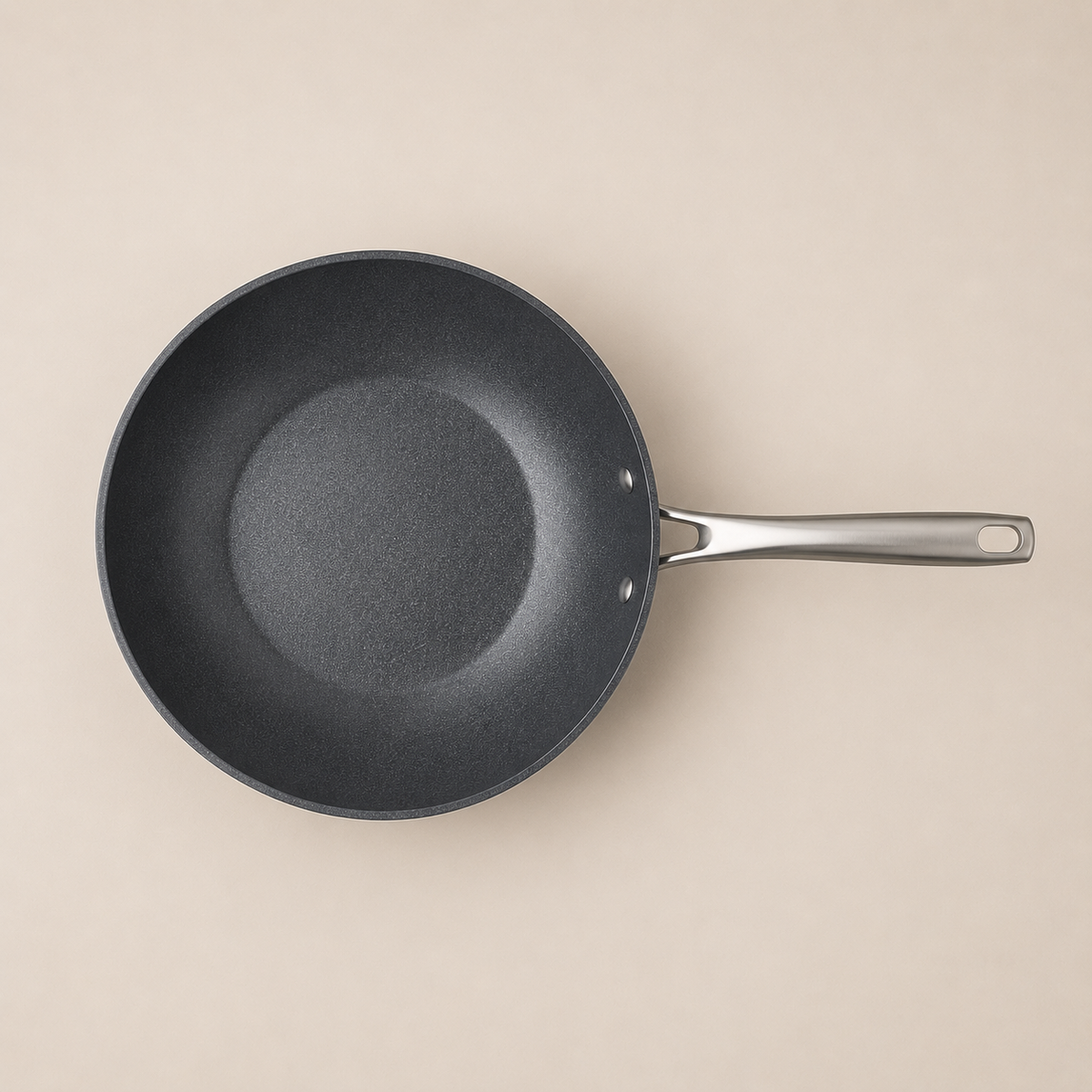 Karaca BioDiamond Pro 28 cm Wok Pan close-up