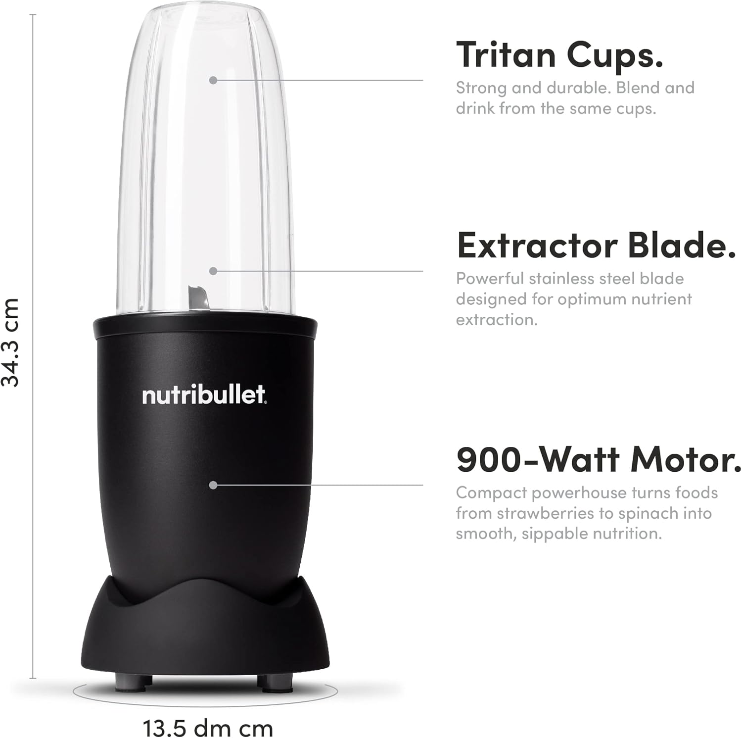 Nutribullet 9 Piece Set 900W