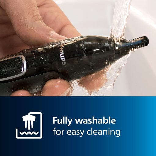 Philips NT5650/16 Nose, Ear & Eyebrow Trimmer - Series 5000 - No Pulling - Washable