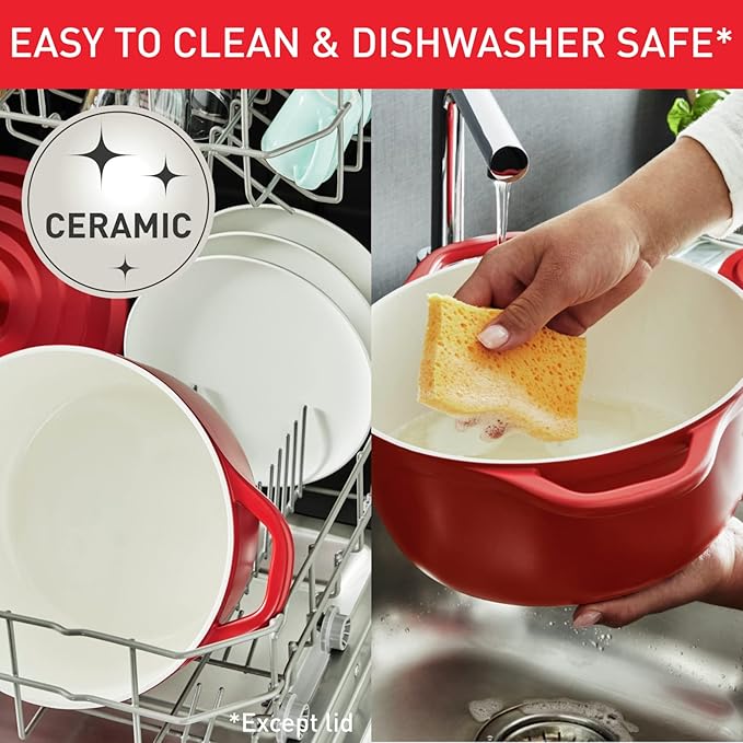 Tefal Air Cast Aluminium Oval Cocotte 30x23+lid