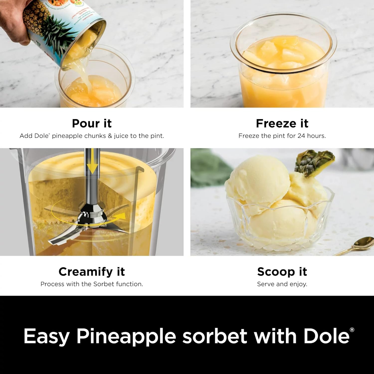 Ninja CREAMi Ice Cream Maker & Dessert Machine NC300EU