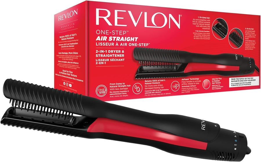 Revlon RVDR5330E One-Step Air Straight 2-in-1 Dryer & Straightener