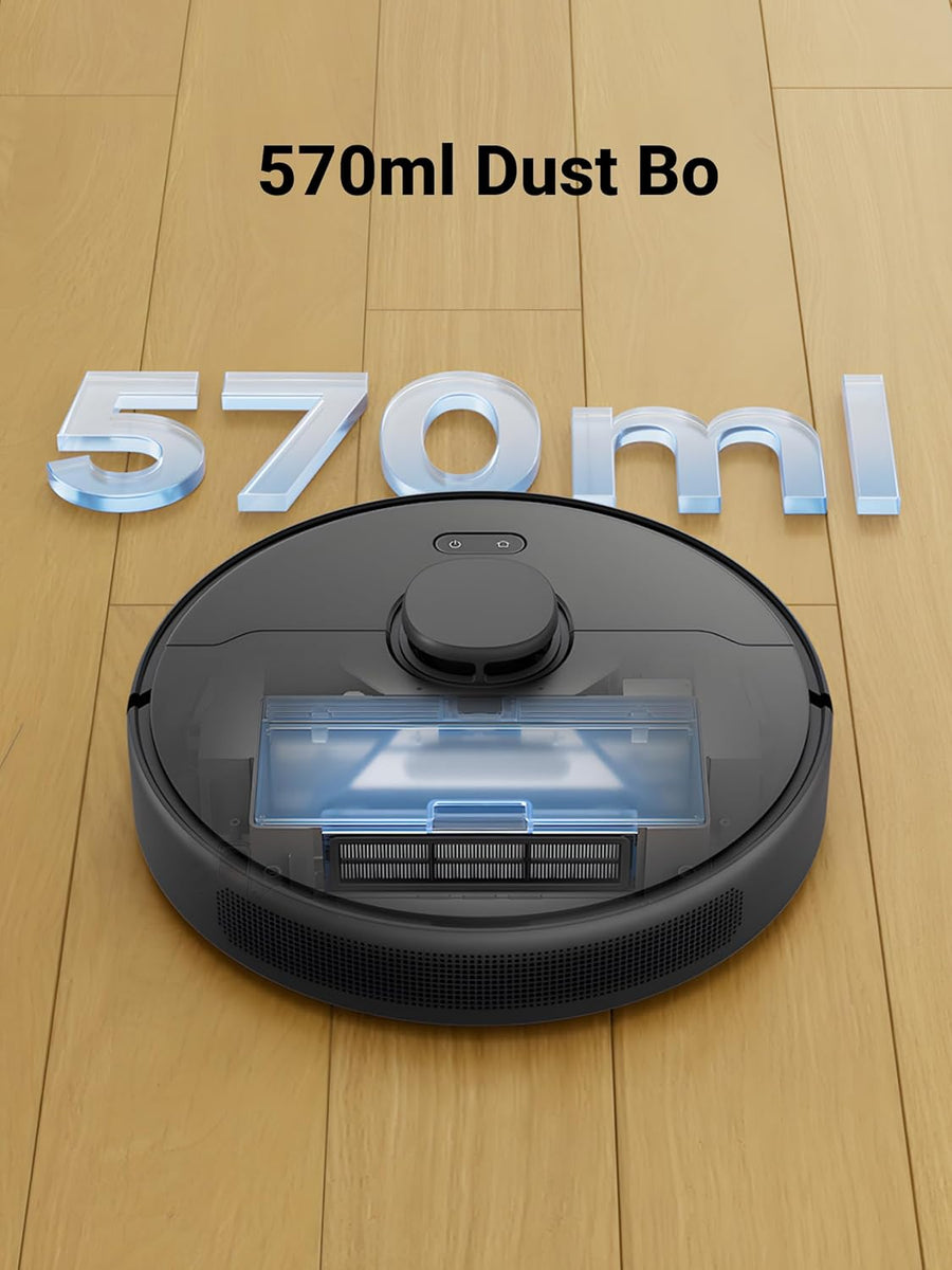 Dreame D9 Max Gen 2 Robot Vacuum – 4000Pa, Smart Mapping, Black