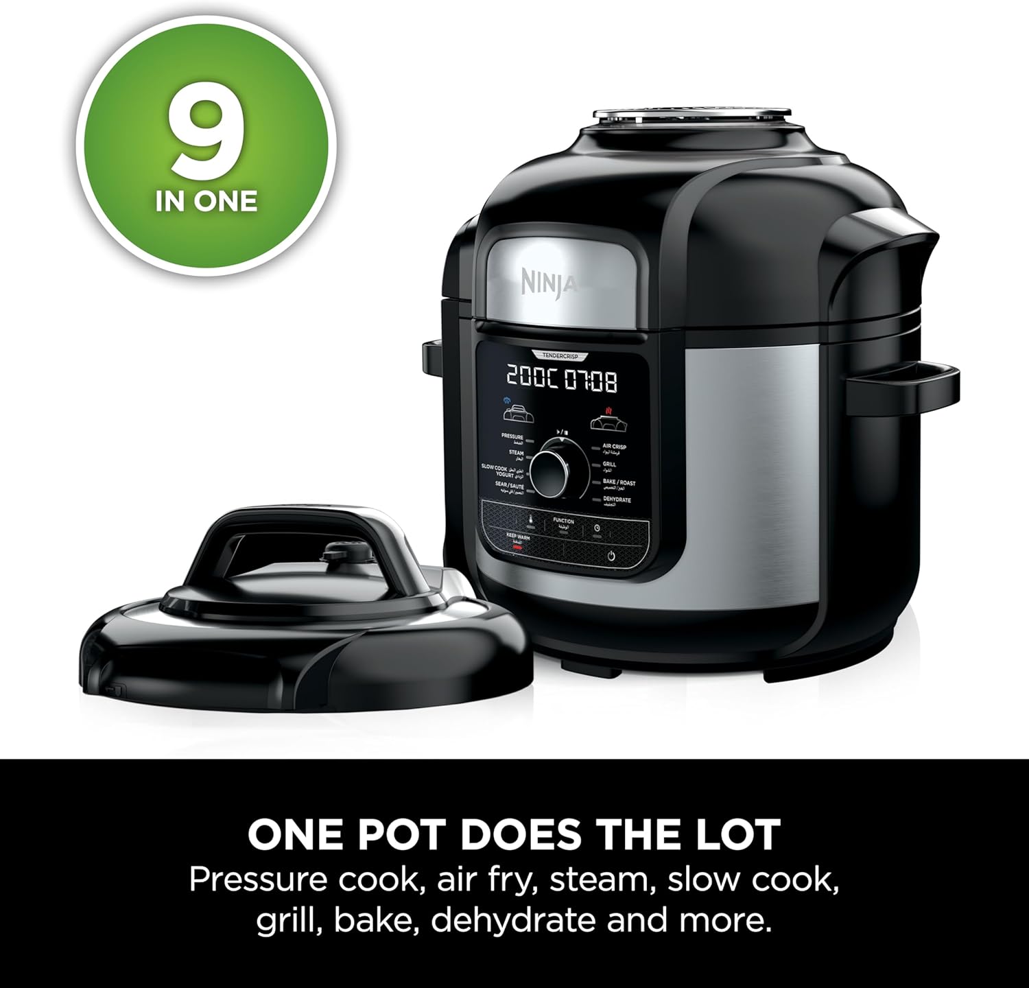 Ninja Foodi Ultimate Pressure Cooker With Crisping Imax 9 In 1 Multi