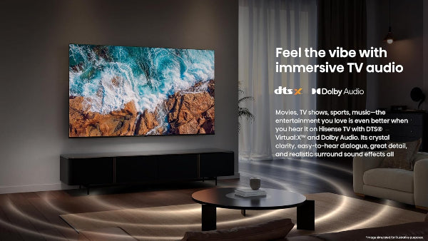 Hisense 75" 4K UHD Smart TV Dolby Vision Game Mode Plus VIDAA OS 2025 Model