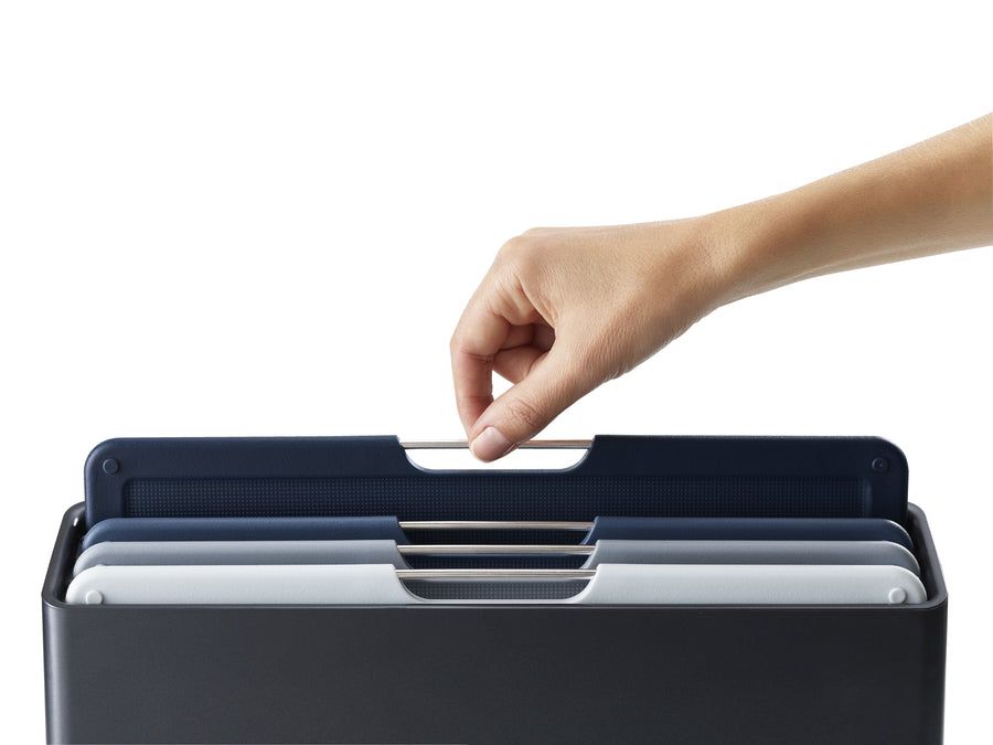 Joseph Joseph Folio 4-Piece Colour Coded Cutting Board Set Graphite