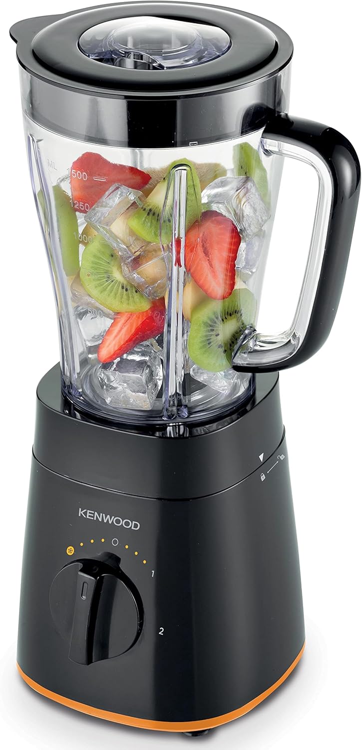 Kenwood Jug Blender BLP15.150BK 500W 2.0L With Grinder Mill Black