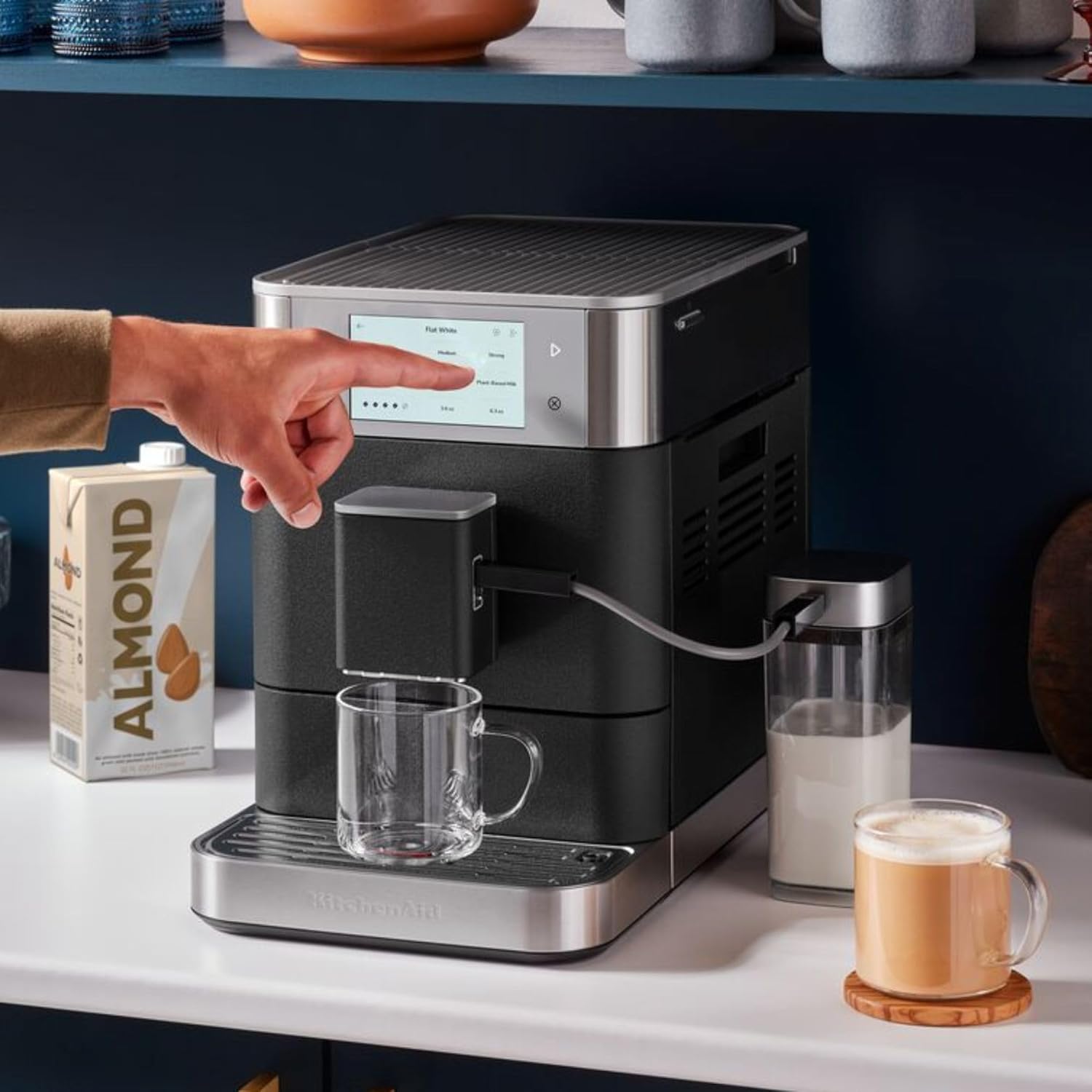 KitchenAid Fully Automatic Espresso Machine KF8 40 Recipes 4 Profiles