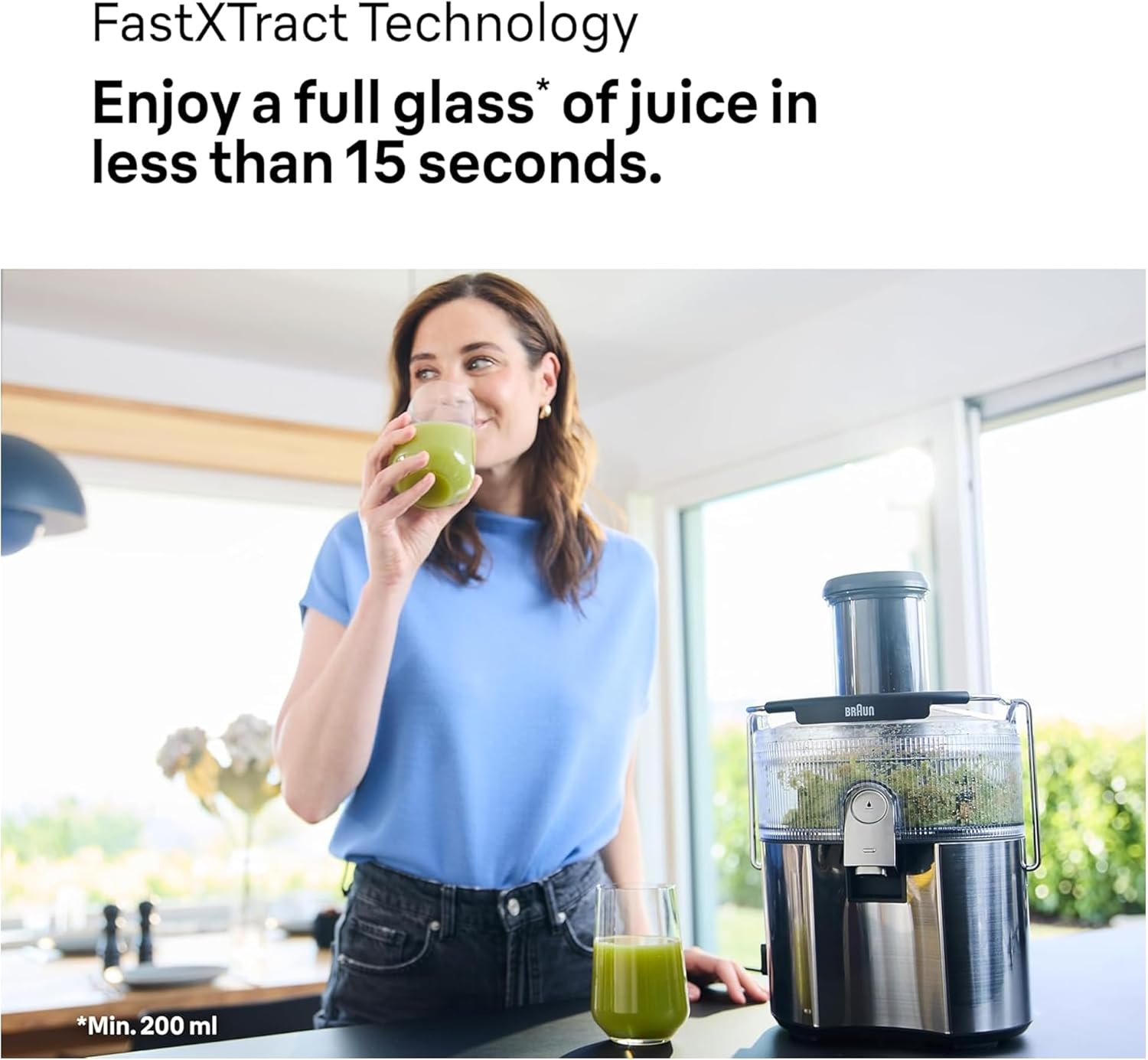 Braun MultiJuice 7 SJ7000 1000W Cold Extraction Juicer XL Chute 1.5L Pulp