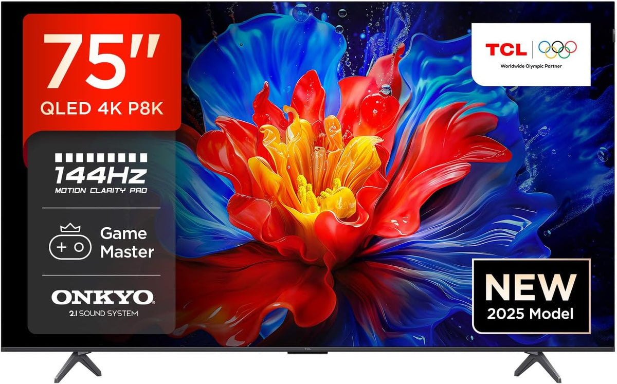 Tcl Qled 75" Uhd 144 Native Google Tv