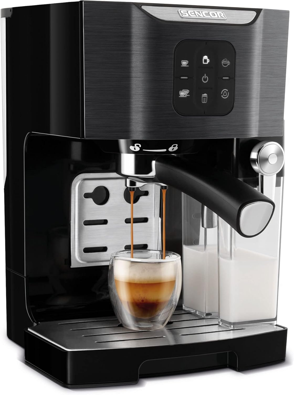 Sencor SES 4040BK Semi-Automatic Espresso Machine