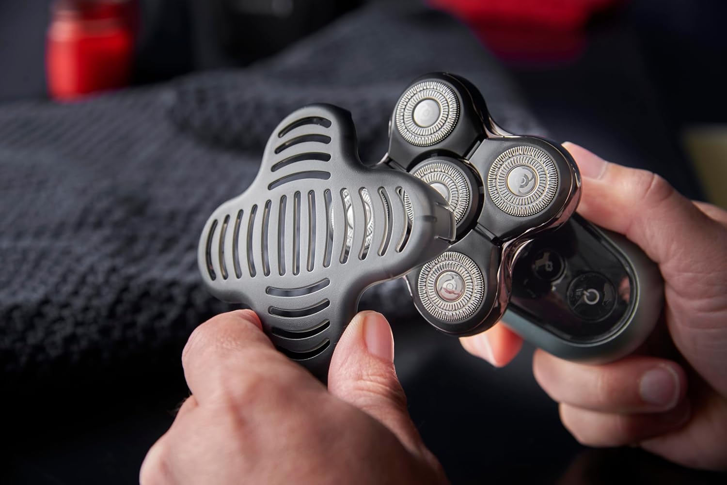 Remington RX7 Ultimate Head Shaver XR1600 60 Min Cordless Use