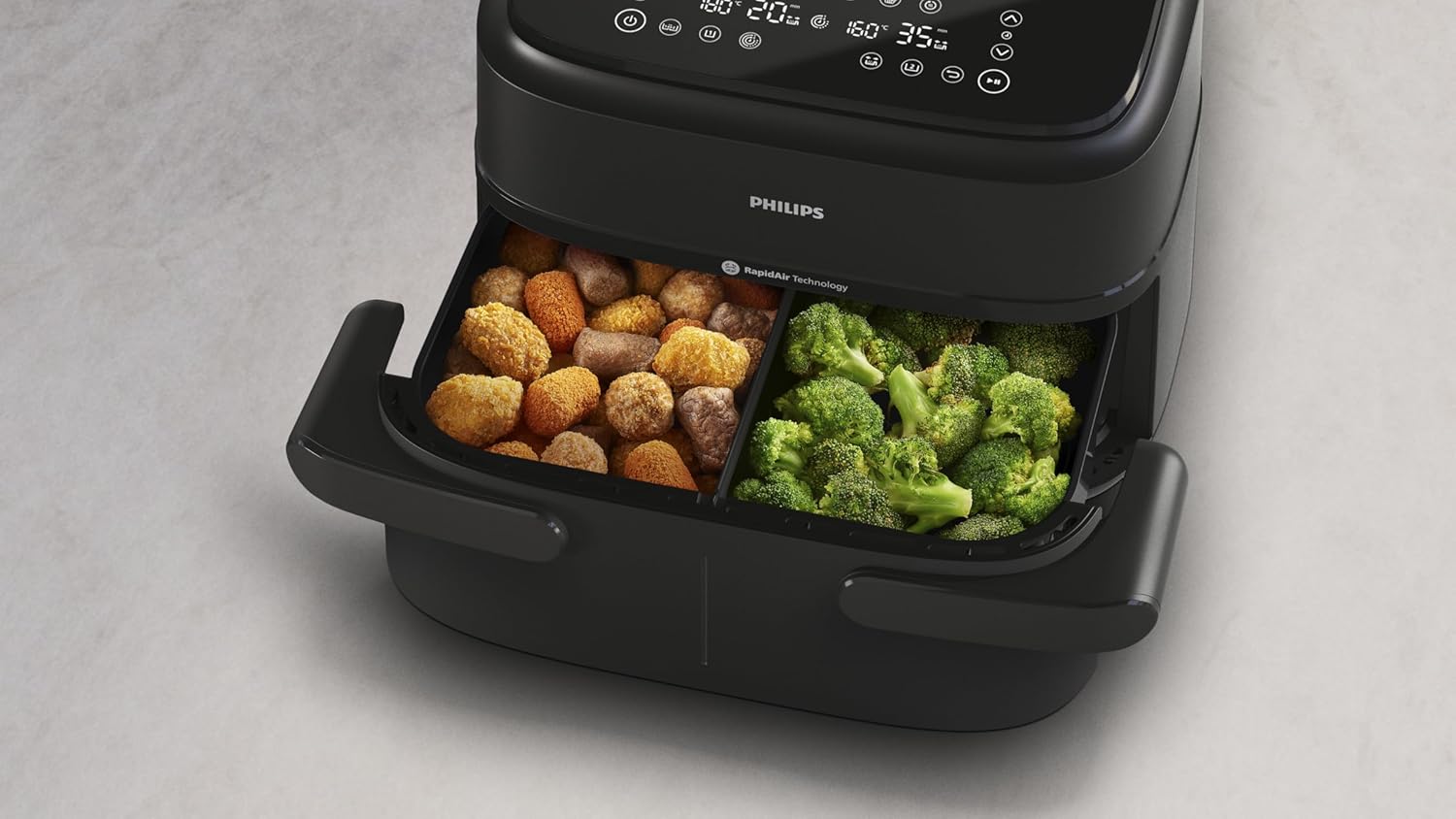 Philips NA150/09 1000 Series Dual Basket Air Fryer – 8.3L, 1800W