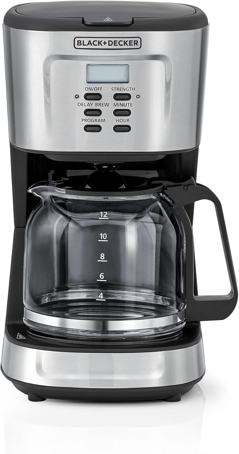 Black & Decker Coffee Maker 12 Cups 900W