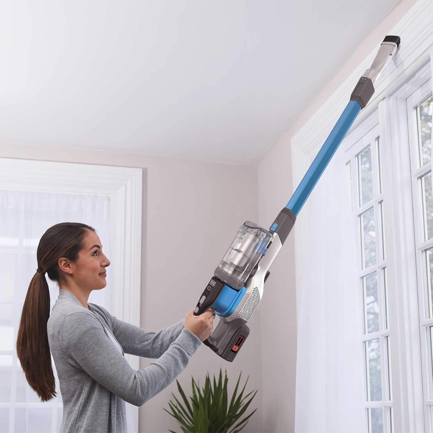 Black & Decker 36V Cordless Stick Vacuum 4in1 POWERSERIES Extreme BHFEV362D GB