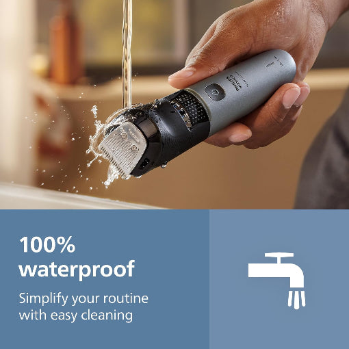 Philips Norelco Beard Trimmer Series 7000 - 100% Waterproof - 40 Length Settings