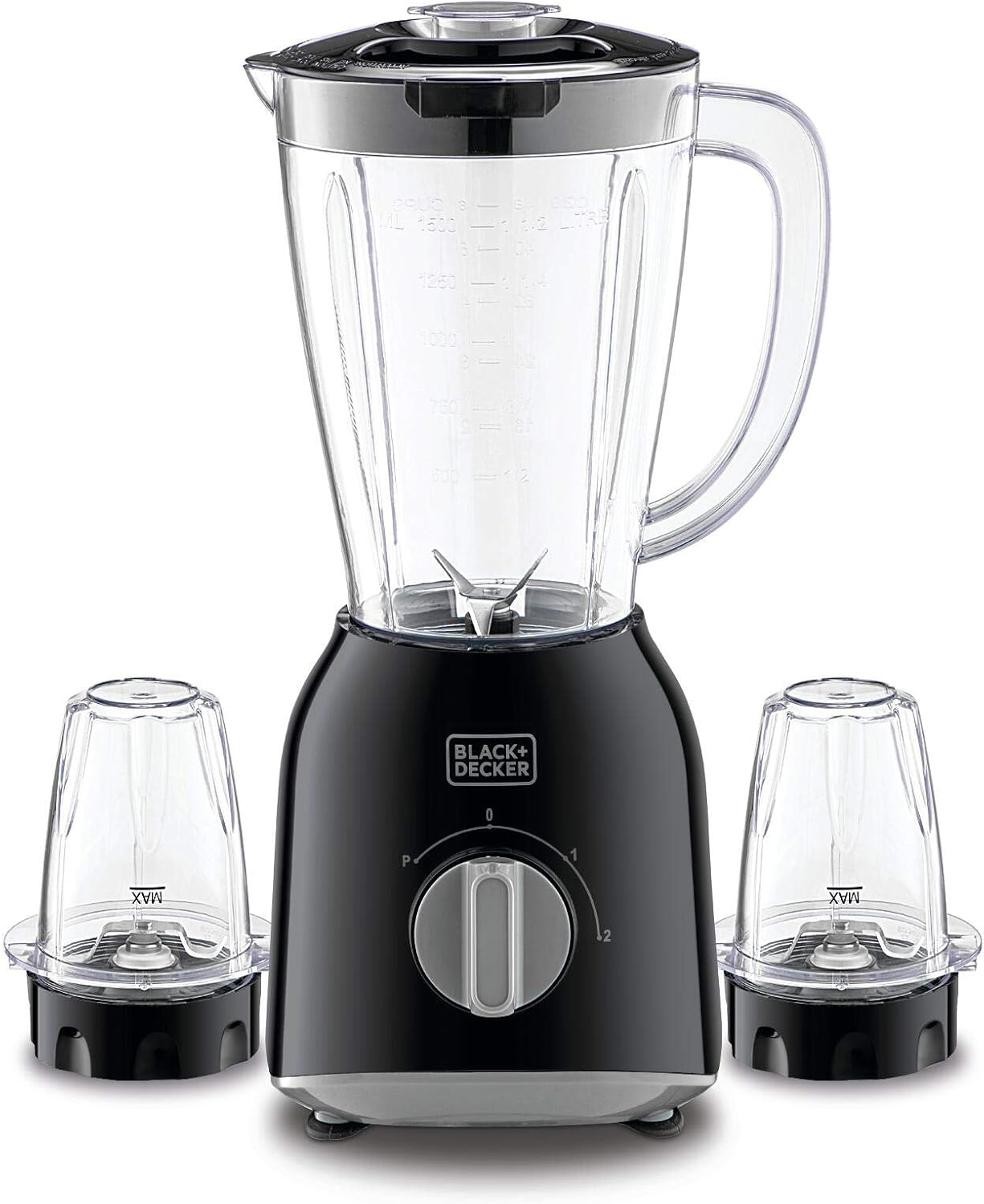 Black & Decker Blender 400W 5 Blender With 2 X Grinder Mills,