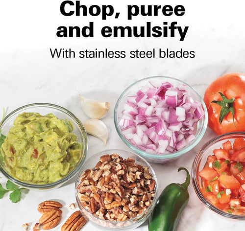 Hamilton Beach Stack & Press 3 Cup Chopper