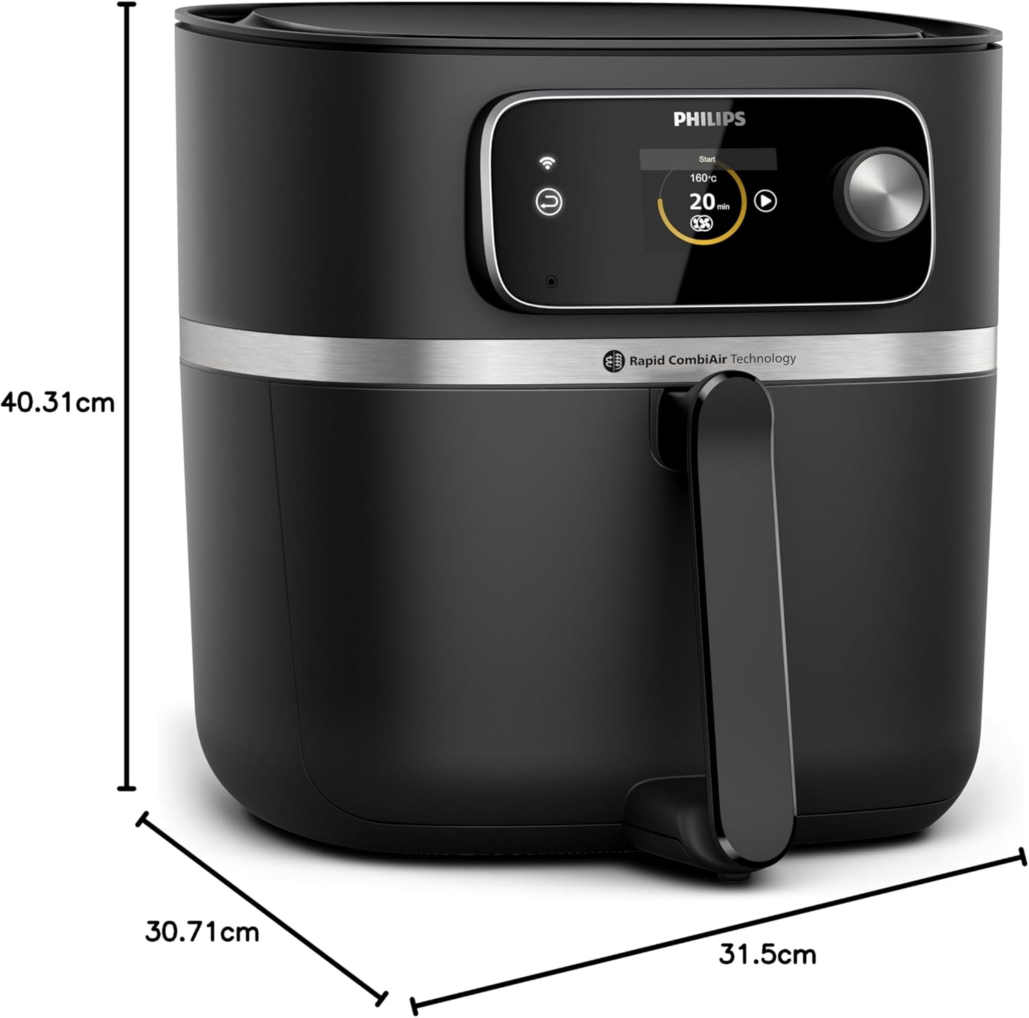 Philips HD9880/90 7000 Series Airfryer Combi XXL – Smart Wi-Fi, 8.3L