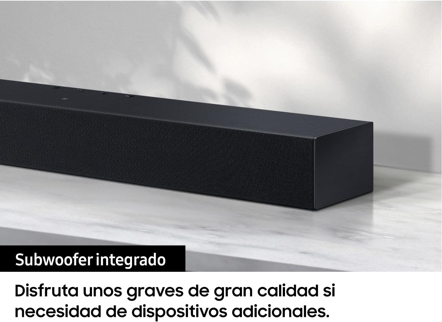 Samsung HW-C400 C-Series 2.0ch Soundbar with Built-in Woofer - Black