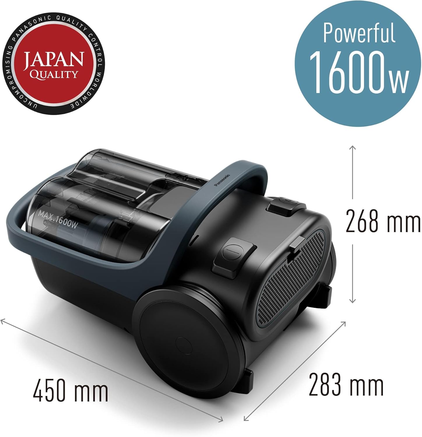 Panasonic Vacuum Cleaner Bagless 1600W