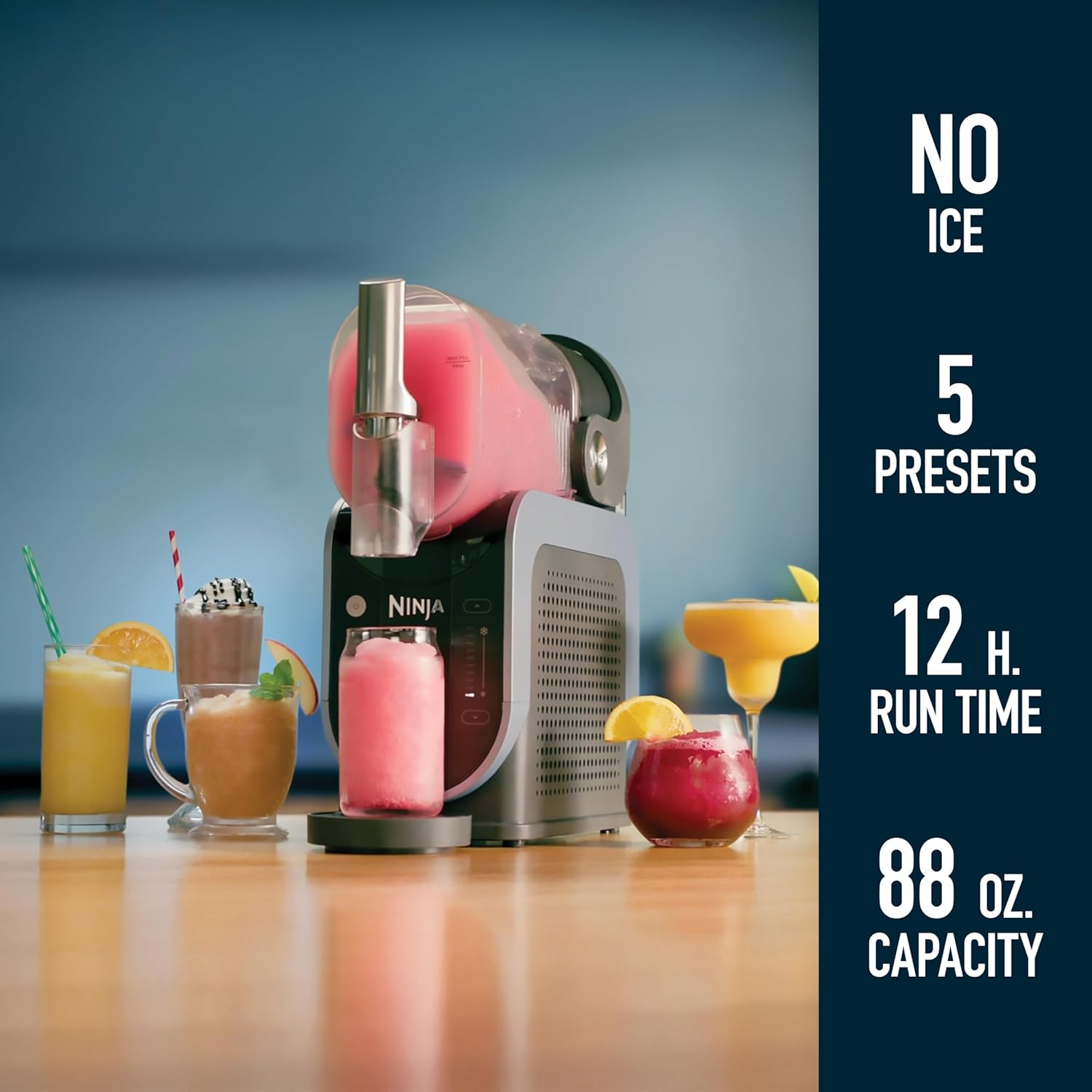 Ninja SLUSHi Frozen Drink Maker 88oz RapidChill Technology 5 Programs