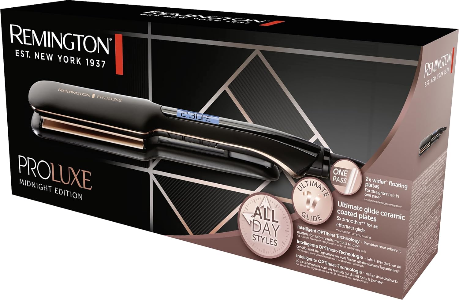 Remington S9150B Proluxe Wide Plate Hair Straightener