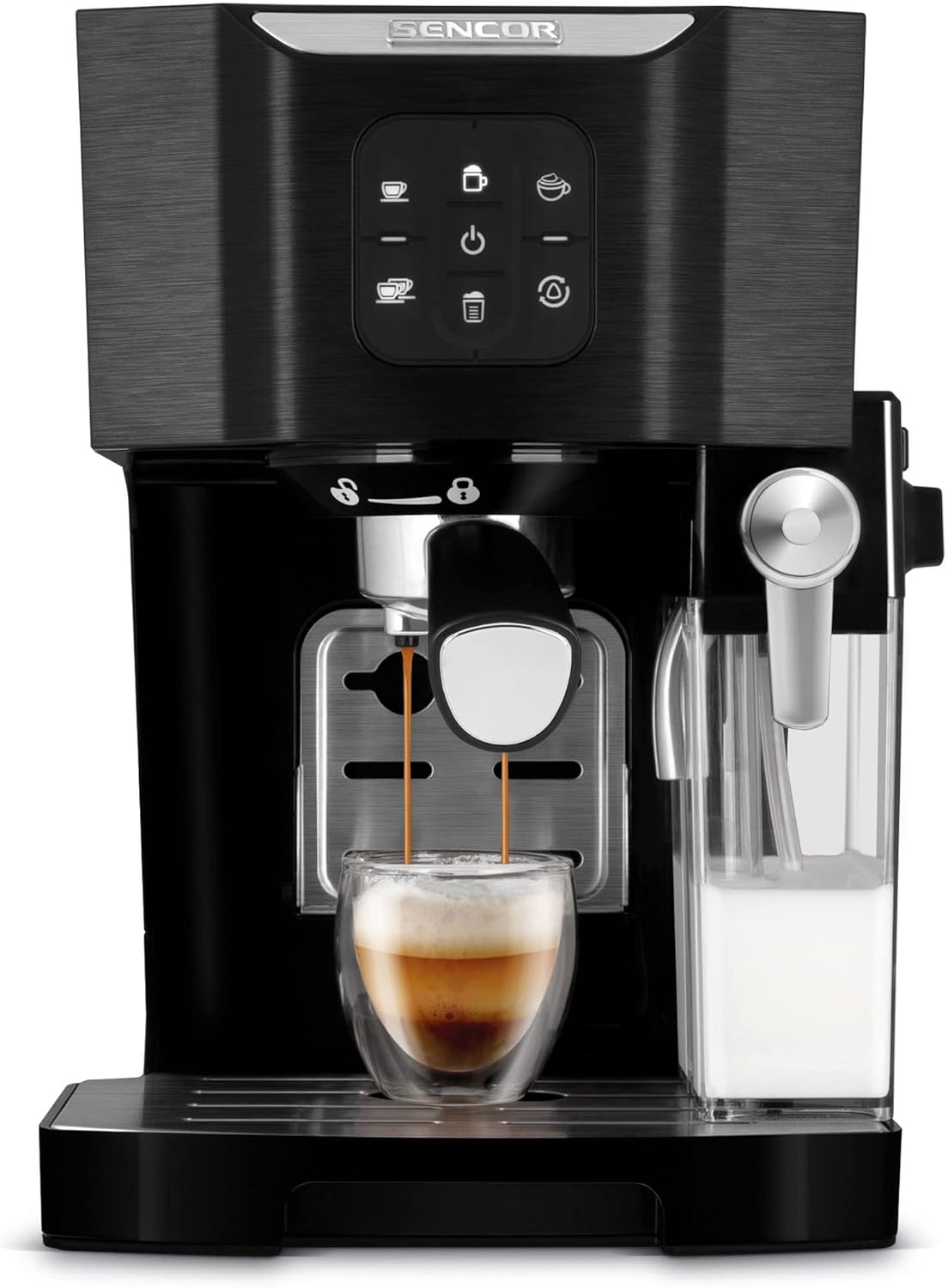 Sencor SES 4040BK Semi-Automatic Espresso Machine