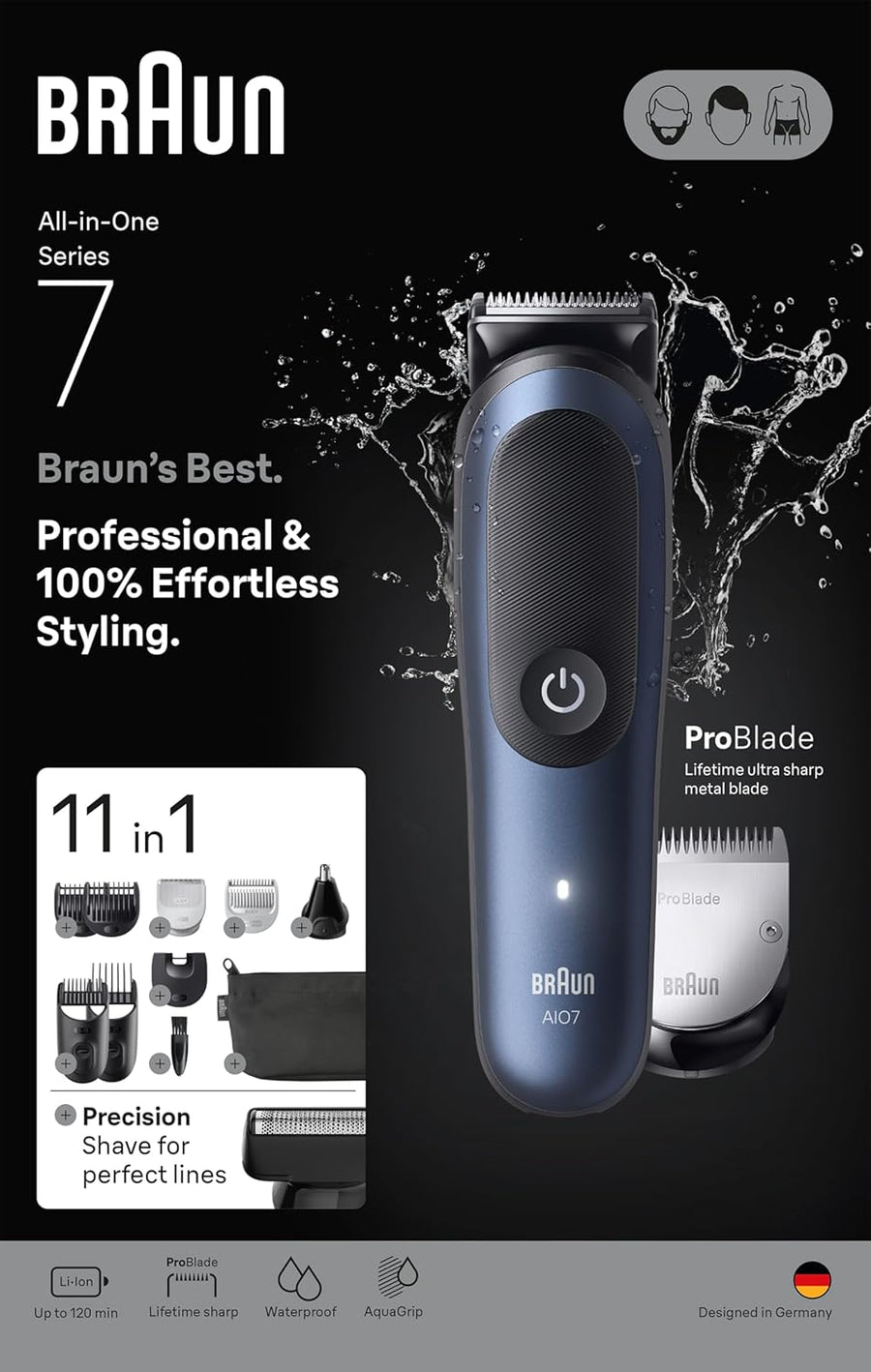 Braun All-in-One Trimmer Series 7 AIO7540