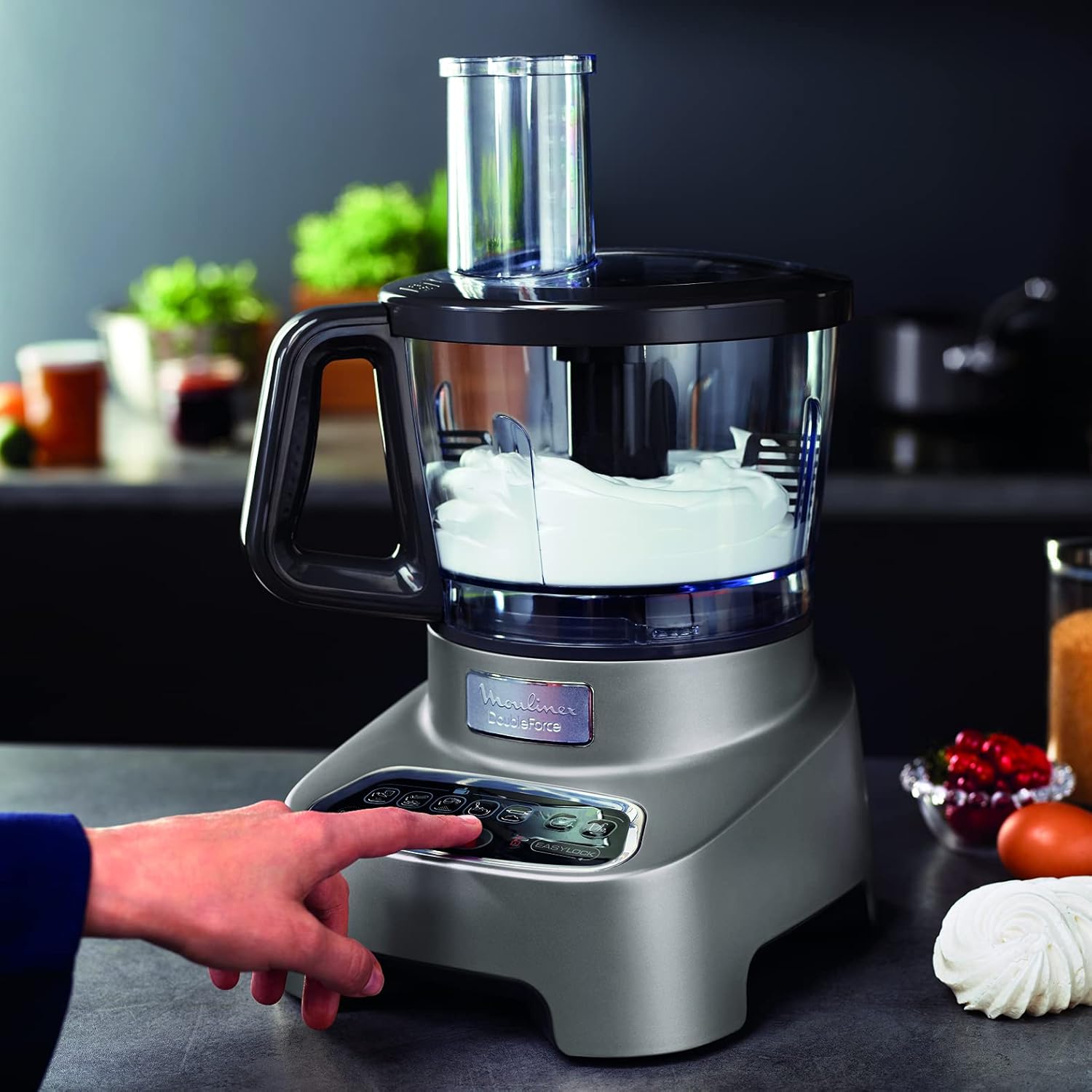 Moulinex Double Force Food Processor 1000W, 31 Functions