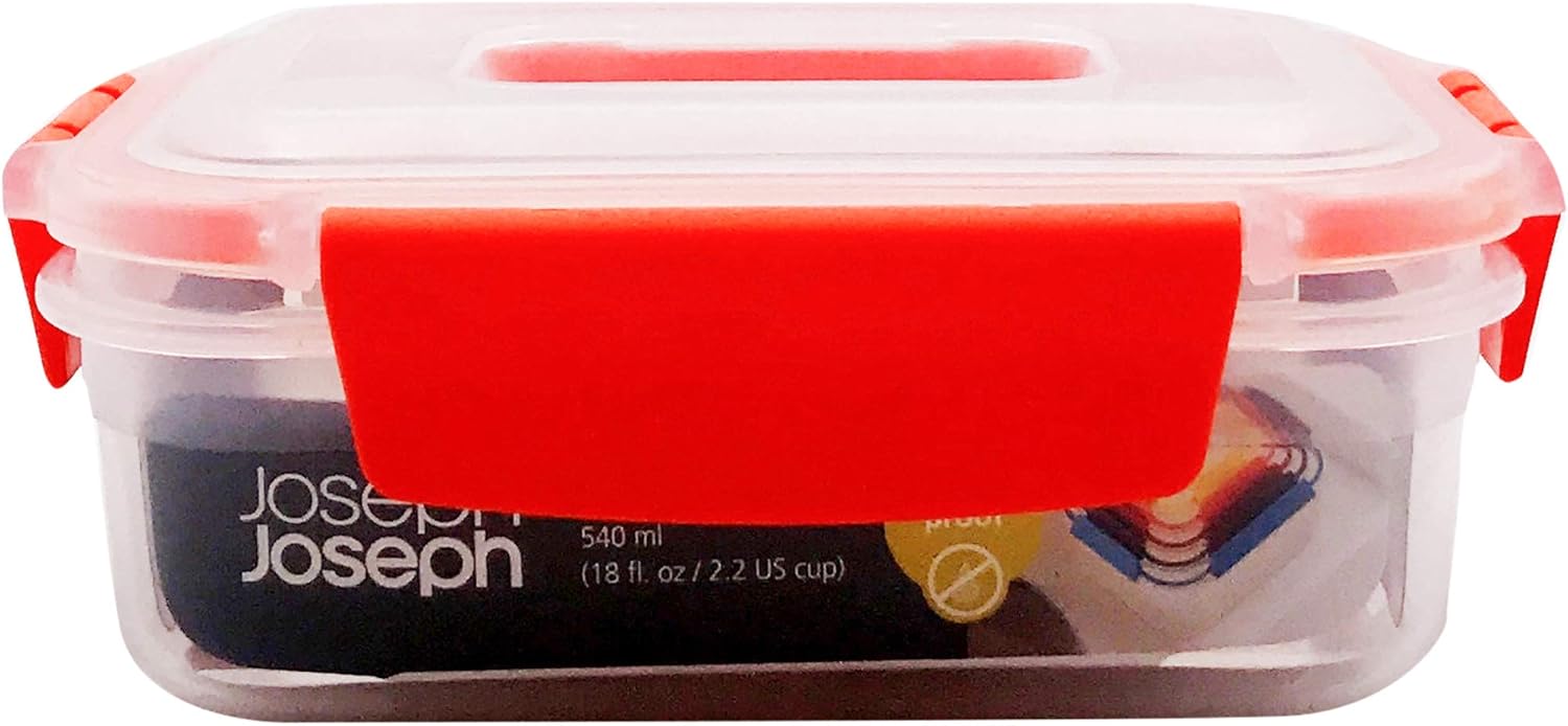Joseph Joseph Nest Lock 540ml Leakproof Storage Container - Orange - 81091