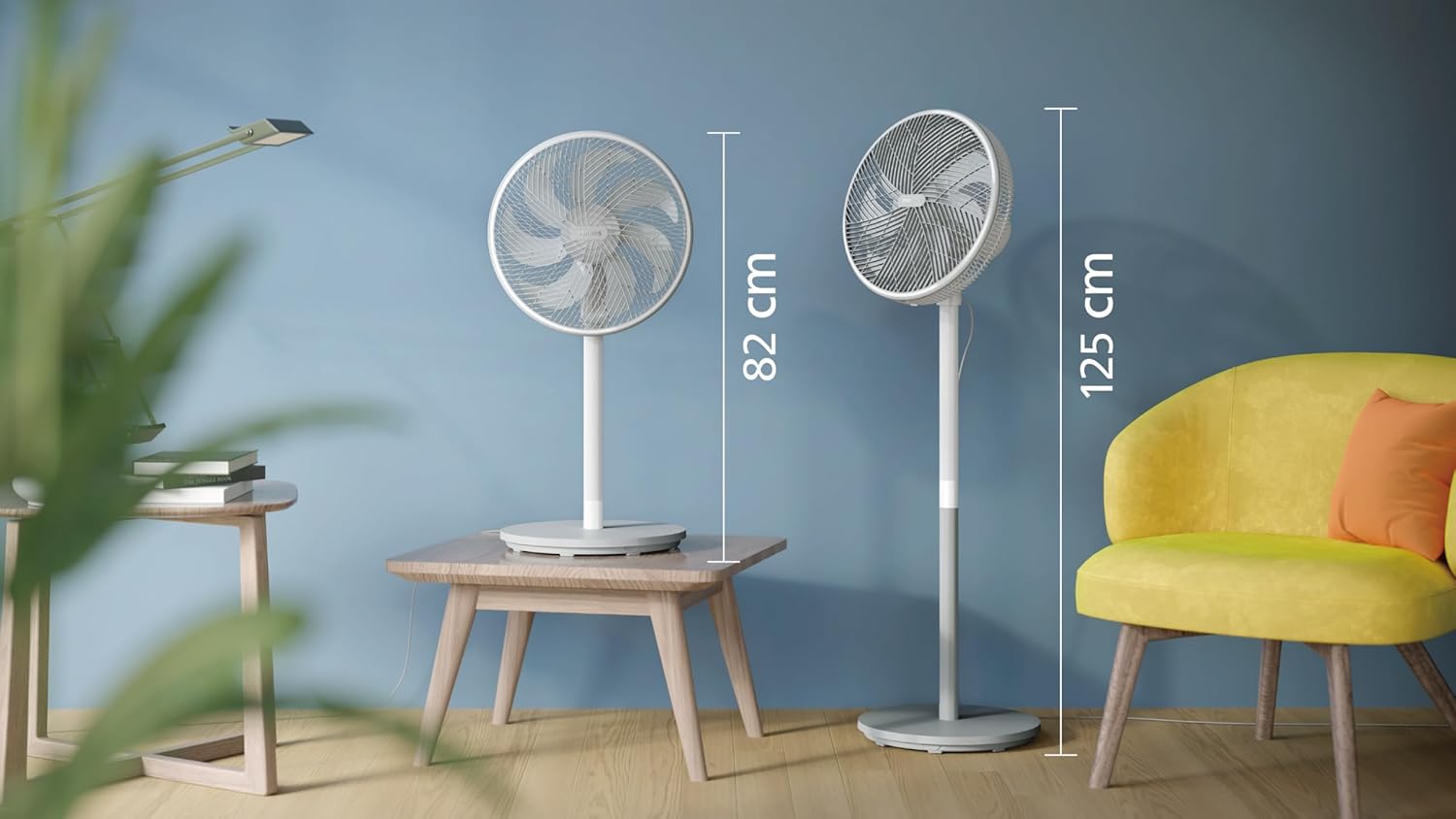 Philips Pedestal Fan 2000 Series - Fan Airflow 2562 m³/h, Ultra Quite