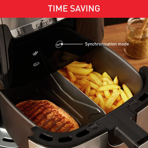 Tefal EY801D27 Easy Fry & Grill XXL Air Fryer – Inox