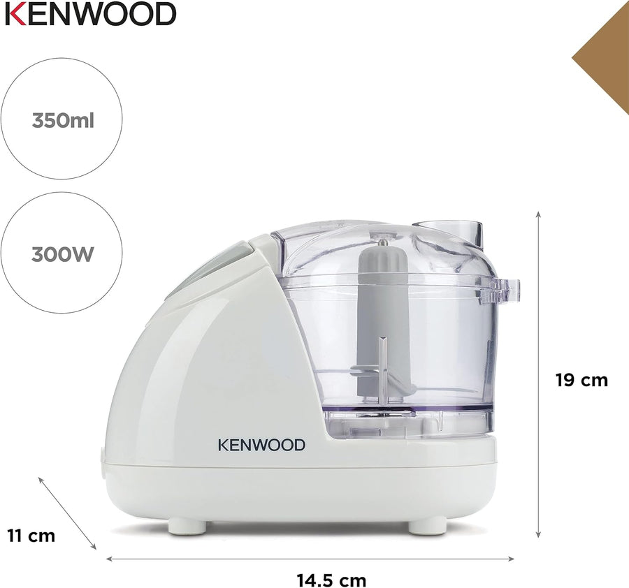 Kenwood Mini Chopper CH180 300W 350ml 2 Speeds For Herbs Onions & Veggies New