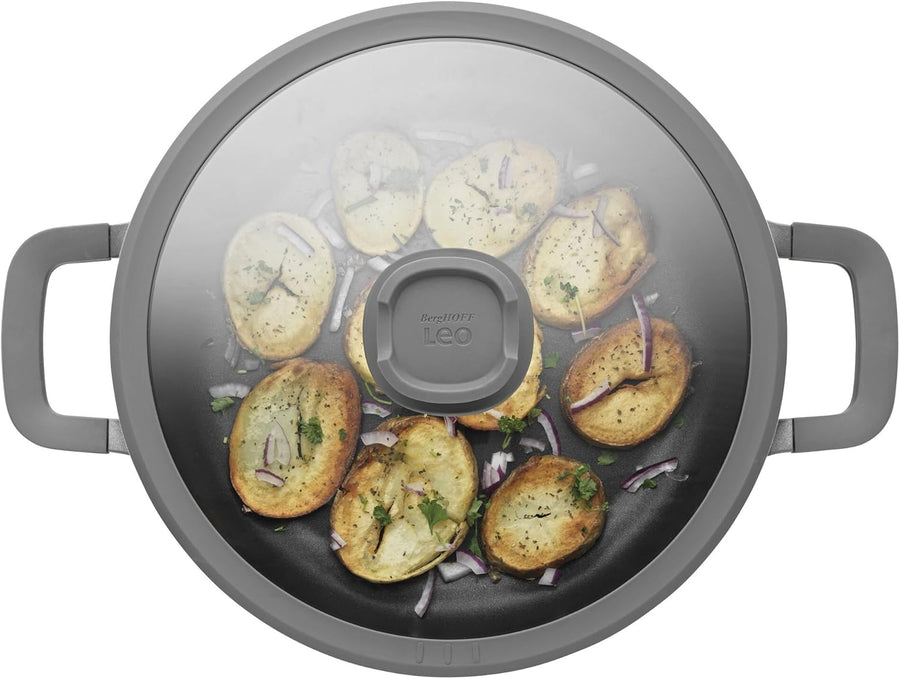 Berghoff Covered 2 Handle Sauté Pan Non-Stick Stone+ 28Cm